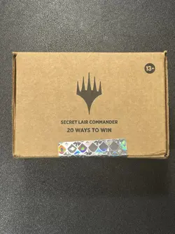 Magic The Gathering Secret Lair Commander Deck: 20 Ways to Win SEALED 250010 - Image 1