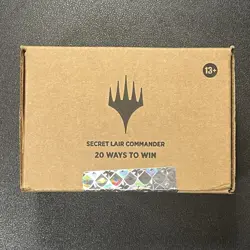 Magic The Gathering Secret Lair Commander Deck: 20 Ways to Win SEALED 250010 - Image 2
