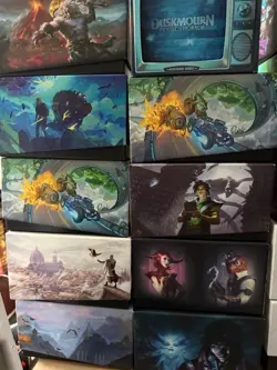 Magic the Gathering MTG Empty Bundle Box Lot (27) + 2 Playmats - Final Fantasy, - Image 3