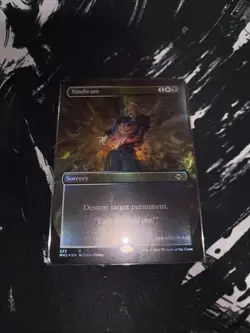 Vindicate (Borderless) Modern Horizons 2 Foil - Image 1