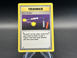 Item Finder - 74/102 Base Set - Pokemon TCG - WOTC Unlimited - 1999 - Image 1