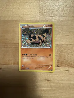 Pokemon SANDILE 8/12 Holo (2011 McDonalds Promo) LP/Light Play - Image 1