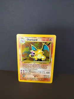 1999 Pokemon Charizard Base Set #4/102 Holo Unlimited Rare BGS 5 - Image 1