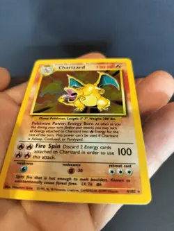 1999 Pokemon Charizard Base Set #4/102 Holo Unlimited Rare BGS 5 - Image 2