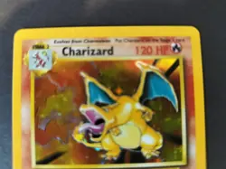 1999 Pokemon Charizard Base Set #4/102 Holo Unlimited Rare BGS 5 - Image 3