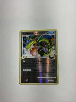 Pokemon TCG Rayquaza C Supreme Victors 8/147 Reverse Holo Rare LP - Image 1