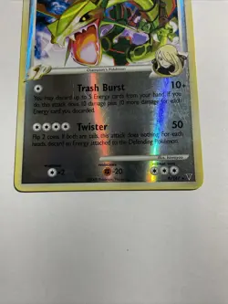 Pokemon TCG Rayquaza C Supreme Victors 8/147 Reverse Holo Rare LP - Image 4