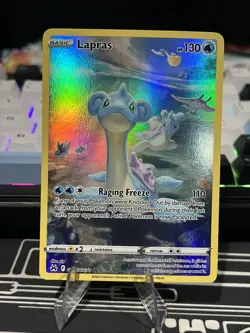 Pokemon Crown Zenith Galarian Gallery Lapras GG05/GG70 Full Art Ultra Rare - Image 1