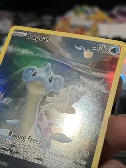 Pokemon Crown Zenith Galarian Gallery Lapras GG05/GG70 Full Art Ultra Rare - Image 3