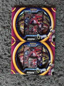 LOT OF 2 POKEMON TCG Hoopa V Box Fusion Strike Sword & Shield SEALED SHIPS NOW 820650809033 - Image 1