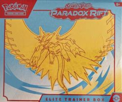 POKEMON S&V Paradox Rift Elite Trainer Box ETB Roaring Moon FACTORY SEALED - Image 1