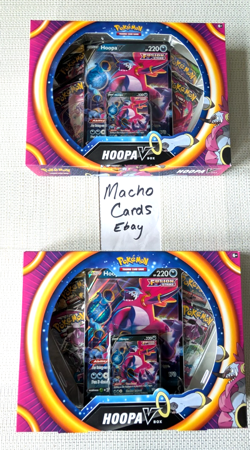 LOT OF 2 Hoopa V Box New Sealed - Pokemon TCG Fusion Strike Evolving Skies - Image 1