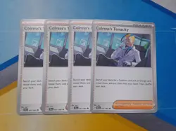 [4x Playset] Colress's Tenacity (057/064) - SV: Shrouded Fable - Pokemon TCG - Image 1