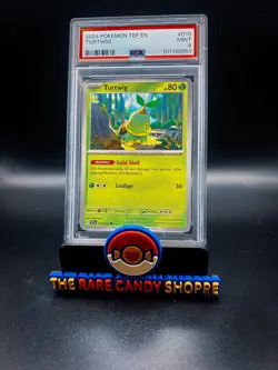 CGC 9 Turtwig #10 - Pokemon Temporal Forces - Pokemon TCG - Free Shipping - Image 1