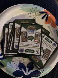 Pokemon TCG Live Online Redeemable Card Codes 100 Mixed Cards - Image 2