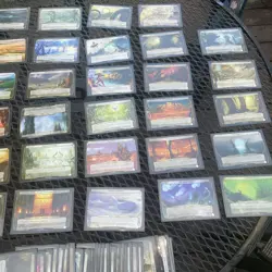 70+ Magic The Gathering MTG OVERSIZED Planechase Card Lot All Sleeved - Image 3