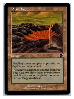 Mercadian Masques #322 Peat Bog - MTG Card - Image 1