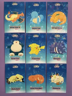Pokemon Let's Go Eevee Card Database - Blue Sleepy Pokemon 20 Card Set (Snorlax) - Image 1