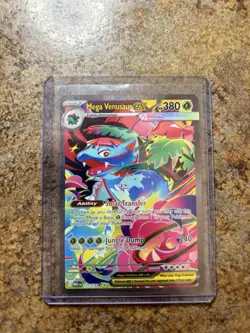 Mega Venusaur EX SIR 177/132 Mega Evolution English Pokemon TCG Near Mint Card - Image 1