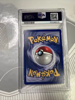Poliwrath 9/75 PSA 7 NM Holo Rare Pokemon Card Unlimited Neo Discovery 2001 - Image 2