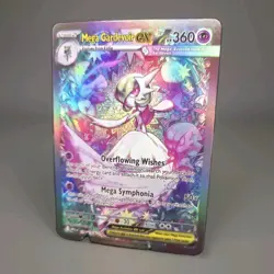 Pokemon Mega Gardevoir CUSTOM Holofoil Display Card With Texture Mega Evolution - Image 1