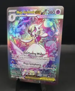 Pokemon Mega Gardevoir CUSTOM Holofoil Display Card With Texture Mega Evolution - Image 3