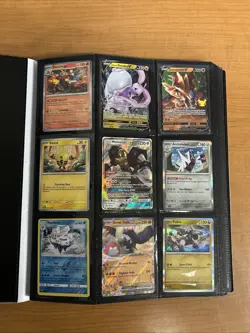 Pokemon Binder Lot Collection Of 369 Cards - First Edition, Holographics & More - Image 1
