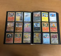 Pokemon Binder Lot Collection Of 369 Cards - First Edition, Holographics & More - Image 2