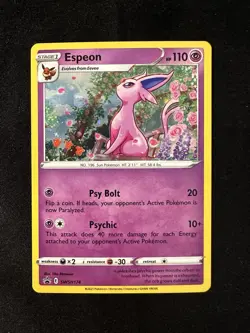 Espeon SWSH174 SWSH: Sword & Shield Promo Cards Holo - Image 1