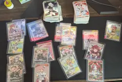 Lot Of 100+ Hololive Official Trading Card Game Mix Of Common/Uncommon/Rare - Image 1