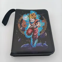 Dragon Ball Super Anime Card Binder Goku And Vegeta Holds 400 Cards - Image 1