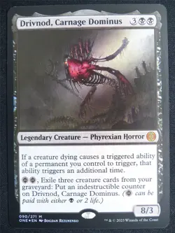 Drivnod Carnage Dominus Foil - ONE - Mtg Card #4MT - Image 1