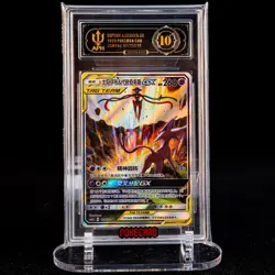 Espeon & Deoxys GX SR CSM2bC-167/150 Pokemon Card Chinese #APH GRADE 10 #1 - Image 1