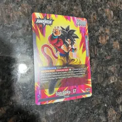 Super Saiyan 4 Son Goku GT Leader FB03-104 Dragon Ball Super Card Game | NM - Image 3