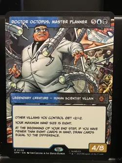 Doctor Octopus, Master Planner BORDERLESS #228 NM/M MTG Spiderman Magic Card - Image 1