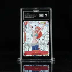 TAG 9 Nami OP01-016 Manga Alt Art ONE PIECE Card The Best Japanese PRB-01 - Image 3
