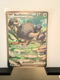 Pokemon Card TCG Bouffalant EX White Flare SIR Full Art Holo 170/086 - Mint - Image 1