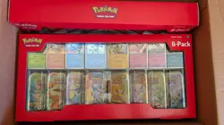 Pokemon Prismatic Evolutions 8 Mini-Tins with Promo Cards Costco 2-Pack - Sealed - Image 2