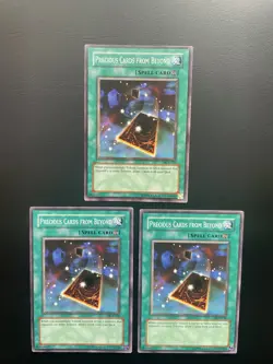 Yugioh Precious Cards From Beyond DCR-038 Unlimited Edition Common LP/MP X3 - Image 1