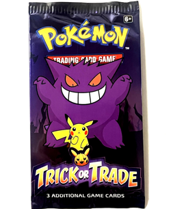 5 Pack Pokemon TCG Trick or Trade Booster Packs 2022 Halloween Card Lot Bundle - Image 1