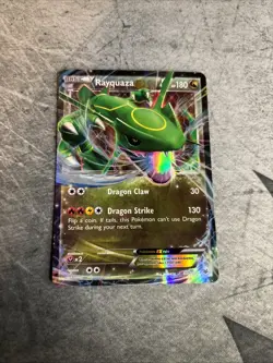 Pokemon Rayquaza EX TCG Card 60/108 Roaring Skies Ultra Rare - Image 1