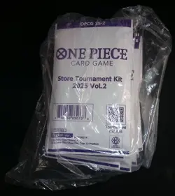 One Piece Card Game 8 Store Tournament Kit 2025 Vol. 2! Brand New! - Image 1