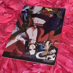 BOA HANCOCK One Piece GSR Sexy Goddess Story Anime Waifu Foil Girl Card 14 - Image 3