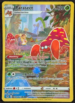 Parasect 2022 Trainer Gallery Full Art Ultra Rare Pokemon Card TG01/TG30 (NM) - Image 1