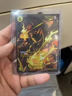 One Piece Card Game Portgas.D.Ace ST13-011 SR Alternate Art - Image 1
