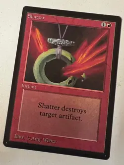 Magic the Gathering MTG Beta Shatter LP (Beta Bob) - Image 1