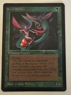 Magic the Gathering MTG Beta Scryb Sprites NM (Beta Bob) - Image 1