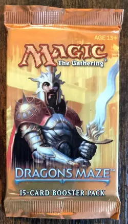 Magic: The Gathering (MtG), 3 factory sealed Dragon's Maze (DGM) booster packs - Image 3