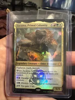 Zacama, Primal Calamity #10 Foil Magic: The Gathering Judge Promos JDG - Image 1