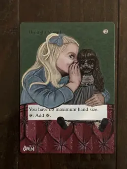 Magic the Gathering Hand-Painted Thought Vessel by Grim Alters - Creepy doll - Image 1